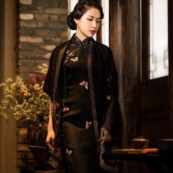 china wind restoring ancient ways is watered gauze silk high-end long qipao dress woman in the whole side open ethnic clothing, Red
china wind restoring ancient ways is watered gauze silk high-end long qipao dress woman in the whole side open ethnic clothing, Red