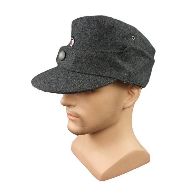 wide brim hats wwii german luftwaffen m42 single button mountain cap, Blue;gray
wide brim hats wwii german luftwaffen m42 single button mountain cap, Blue;gray