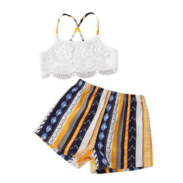 clothing sets toddler baby girls sleeveless vest crop + shorts pants outfit clothes set, White
clothing sets toddler baby girls sleeveless vest crop + shorts pants outfit clothes set, White