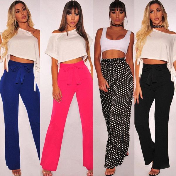 yoga outfits women high waist loose trousers bowknot ladies solid dot sports elastic pants 6-14 urkutoba, White;red
yoga outfits women high waist loose trousers bowknot ladies solid dot sports elastic pants 6-14 urkutoba, White;red