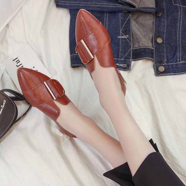 dress shoes brand spring women fashion students female pointed toe casual leather low heels shallow girls 2021, Black
dress shoes brand spring women fashion students female pointed toe casual leather low heels shallow girls 2021, Black