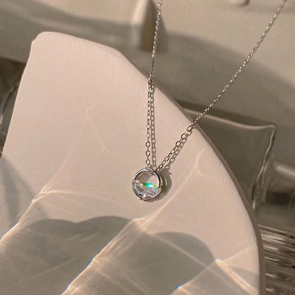 chains minimalist bling crystal clavicle chain 925 sterling silver pendant necklace for women luxury designer jewelry
chains minimalist bling crystal clavicle chain 925 sterling silver pendant necklace for women luxury designer jewelry