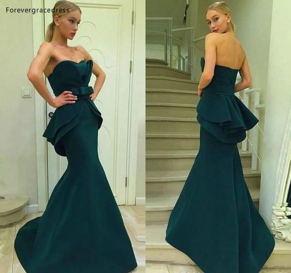 party dresses 2021 dark green peplum backless evening dress mermaid formal holidays wear graduation gown custom made plus size, White;black
party dresses 2021 dark green peplum backless evening dress mermaid formal holidays wear graduation gown custom made plus size, White;black