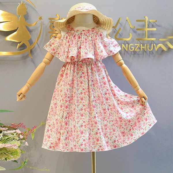 baby girl princess dress girls summer beach style fashion floral kids casual sleeveless ruffle vacation party clothes girl's dresses, Red;yellow
baby girl princess dress girls summer beach style fashion floral kids casual sleeveless ruffle vacation party clothes girl's dresses, Red;yellow