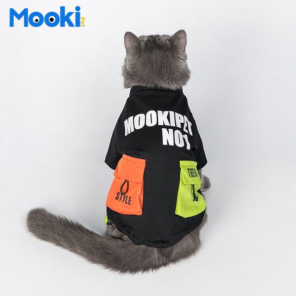 mookipet cloth contrast color pocket black sweater closure personalized cat dog fadou
mookipet cloth contrast color pocket black sweater closure personalized cat dog fadou