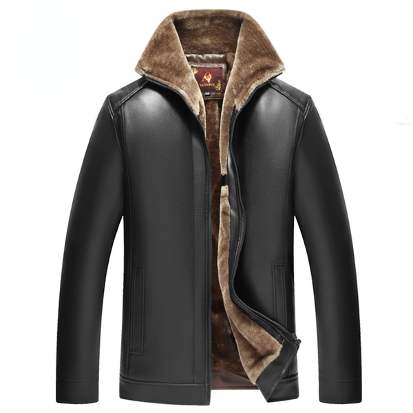 european and fur collar motorcycle style men's leather jacket high-quality stand-up collar retro comfortable windproof fashion travel c, Black
european and fur collar motorcycle style men's leather jacket high-quality stand-up collar retro comfortable windproof fashion travel c, Black
