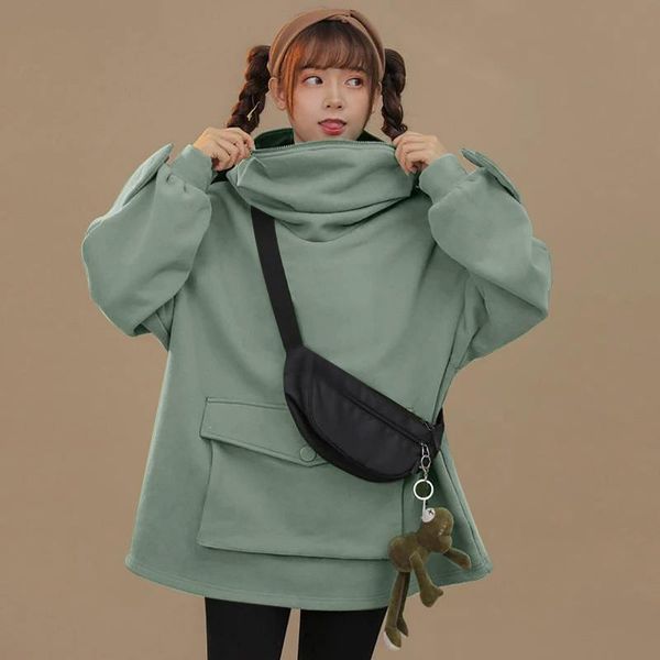 women's hoodies & sweatshirts s-5xl frog hoodie women's warmth 2021 spring fleece oversized pocket hooded casual hip hop pure color, Black
women's hoodies & sweatshirts s-5xl frog hoodie women's warmth 2021 spring fleece oversized pocket hooded casual hip hop pure color, Black