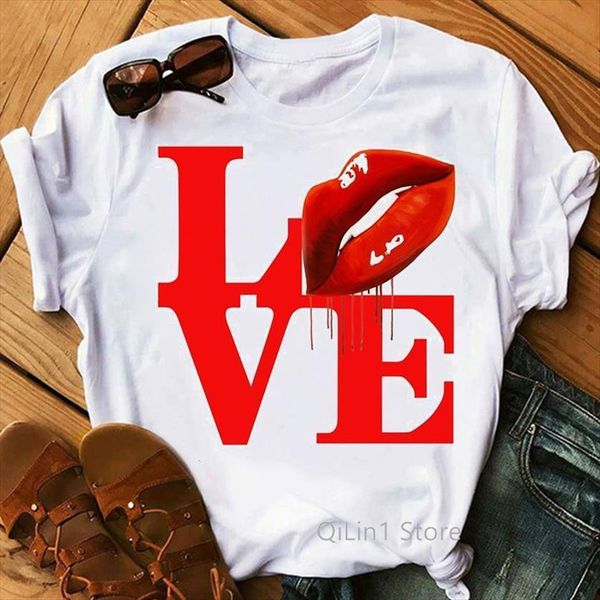 vogue love lips womens printed clothes summer tee femme korean style white harajuku female
vogue love lips womens printed clothes summer tee femme korean style white harajuku female