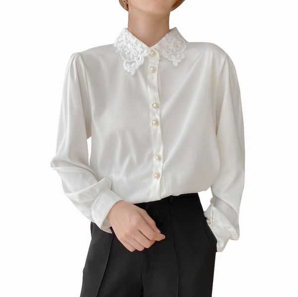 foxmertor vintage soft silk blouse shirts women 2021 long sleeve white autumn female embroidery blouses women's &
foxmertor vintage soft silk blouse shirts women 2021 long sleeve white autumn female embroidery blouses women's &