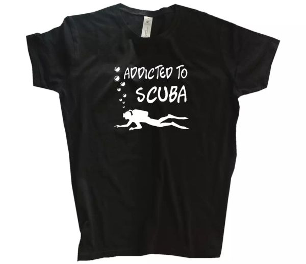 addicted to scuba diving addicted dive addict diving diver t-shirt s - 3xl, White;black
addicted to scuba diving addicted dive addict diving diver t-shirt s - 3xl, White;black