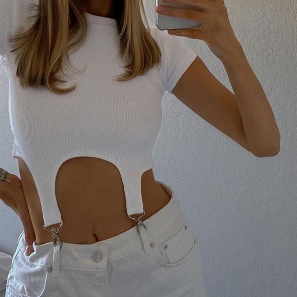 women's cotton french o-neck irregular simple commuter short t-shirt punk street hip hop y2k summer fashion clothes, White
women's cotton french o-neck irregular simple commuter short t-shirt punk street hip hop y2k summer fashion clothes, White