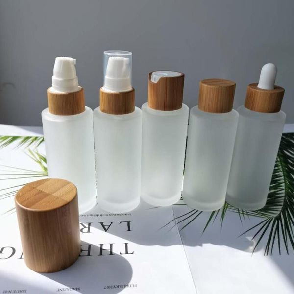 storage bottles & jars 50ml frosted glass bottle jar with different bamboo caps empty cosmetic toner
storage bottles & jars 50ml frosted glass bottle jar with different bamboo caps empty cosmetic toner