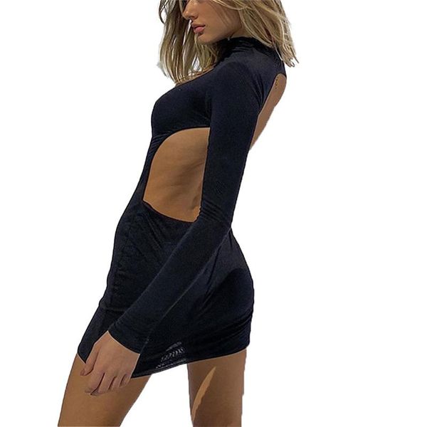 women long sleeve backless dress ladies fashion dresses for party casual, Black;gray
women long sleeve backless dress ladies fashion dresses for party casual, Black;gray