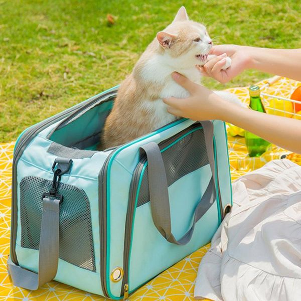 cat carriers,crates & houses portable pet bag multifunctional shoulder diagonal handbag breathable big outing supplies
cat carriers,crates & houses portable pet bag multifunctional shoulder diagonal handbag breathable big outing supplies