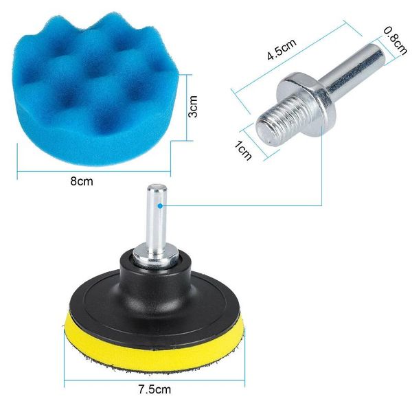 car sponge for polisher polishing pad kit polyether waxingm 22pcs set 3 inch buff buffing
car sponge for polisher polishing pad kit polyether waxingm 22pcs set 3 inch buff buffing