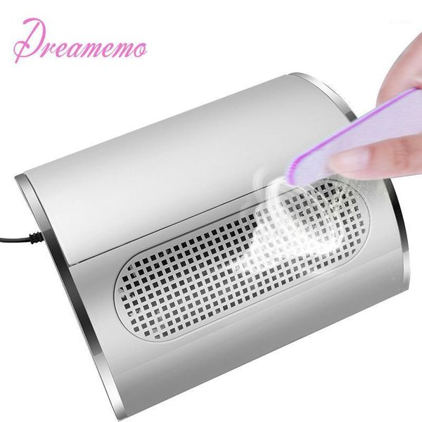 powerful nail dust suction collector with 3 fan vacuum cleaner manicure tools 2 collecting bags1, Silver
powerful nail dust suction collector with 3 fan vacuum cleaner manicure tools 2 collecting bags1, Silver