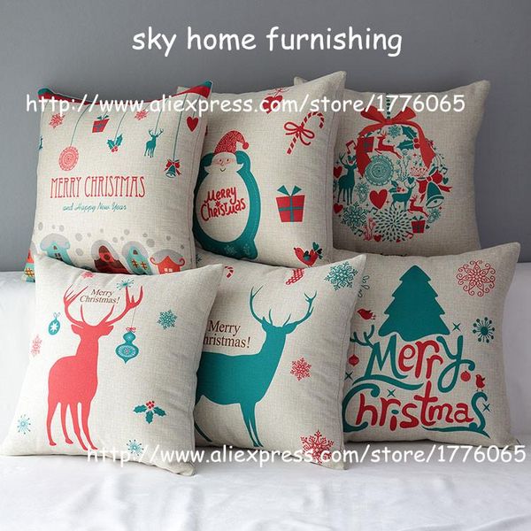 cushion/decorative pillow 2021 year gift printing christmas series square 45*45cm santa claus deer flax
cushion/decorative pillow 2021 year gift printing christmas series square 45*45cm santa claus deer flax