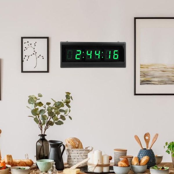 wall clocks 100-240v modern led digital clock with perpetual calendar for home bedroom decoration
wall clocks 100-240v modern led digital clock with perpetual calendar for home bedroom decoration