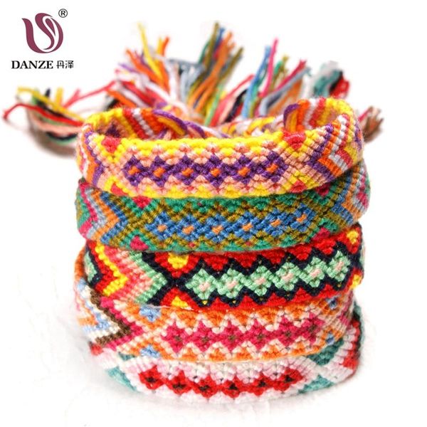 charm bracelets danze bohemian thread handmade geometric multicolor string cord braided hippie friendship women men gift, Golden;silver
charm bracelets danze bohemian thread handmade geometric multicolor string cord braided hippie friendship women men gift, Golden;silver