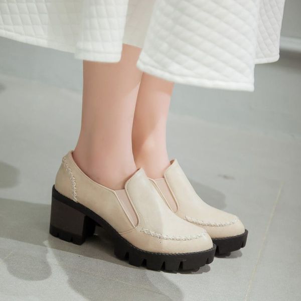 shoe asumer plus size 34-43 fashion sliding into female pumps thick high-quality women's high-heeled shoes, Black
shoe asumer plus size 34-43 fashion sliding into female pumps thick high-quality women's high-heeled shoes, Black
