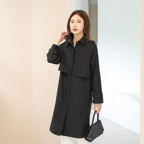 women's trench coats 2021 winter fashion ladies coat casual women overcoat button elegant solid color female outerwear, Tan;black
women's trench coats 2021 winter fashion ladies coat casual women overcoat button elegant solid color female outerwear, Tan;black