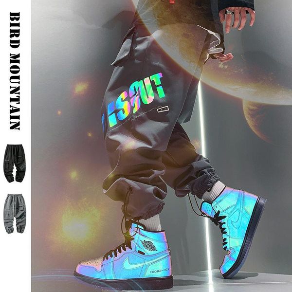 men's pants coreano hip hop letras reflexivas harem calas plus size baggy joggers roupas masculinas streetwear kpop de carga casuais, Black
men's pants coreano hip hop letras reflexivas harem calas plus size baggy joggers roupas masculinas streetwear kpop de carga casuais, Black