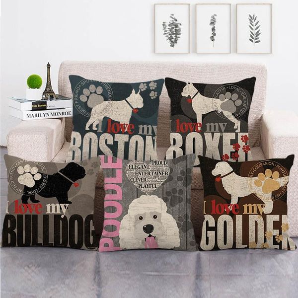 cushion/decorative pillow 45cm*45cm love my dog design throw cushion cover linen/cotton sofa decorative case
cushion/decorative pillow 45cm*45cm love my dog design throw cushion cover linen/cotton sofa decorative case