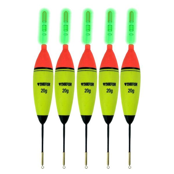 fishing accessories 5 pcs/lot 30g 20g 10g eva foam floats + 10 pcs glow stick long vertical buoy luminous lighting bobber
fishing accessories 5 pcs/lot 30g 20g 10g eva foam floats + 10 pcs glow stick long vertical buoy luminous lighting bobber