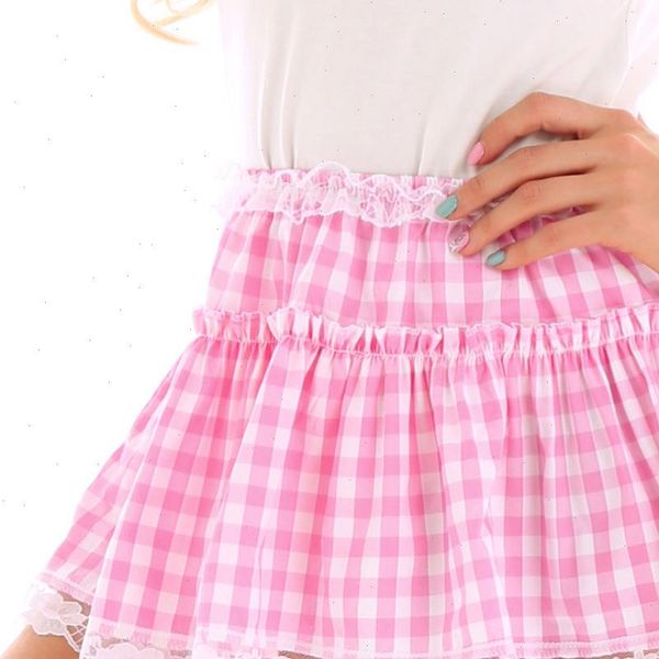 men women skirts schoolgirls cocktail party clubwear short skirt with lace hem pleated gingham a line mini, Black
men women skirts schoolgirls cocktail party clubwear short skirt with lace hem pleated gingham a line mini, Black