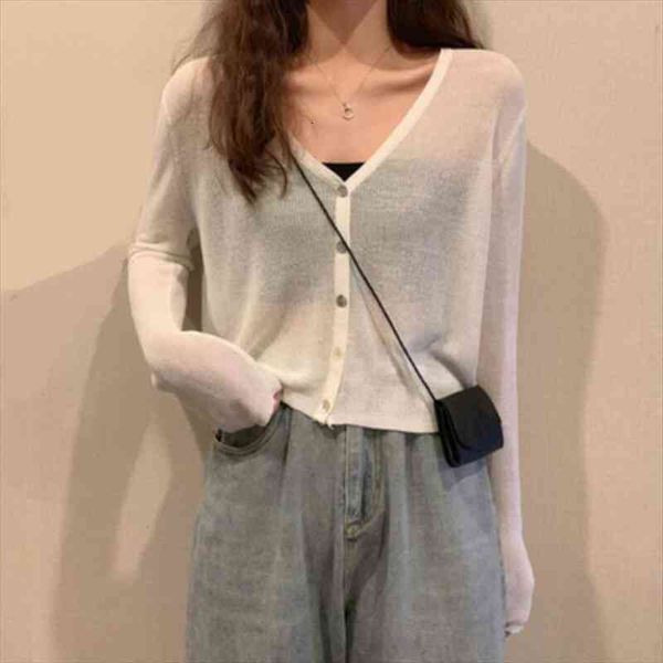 summer autumn knitted cardigan women female short cardigans solid color v neck long sleeve women thin coats ladies jw9702, White;black
summer autumn knitted cardigan women female short cardigans solid color v neck long sleeve women thin coats ladies jw9702, White;black