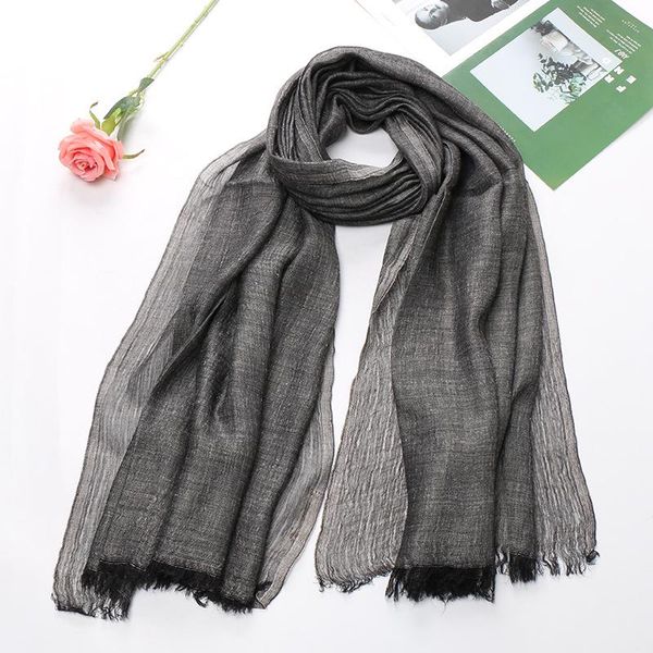 scarves big size black vintage cotton linen men's scarf summer women's poncho autumn hijab female shawl stole bandana, Blue;gray
scarves big size black vintage cotton linen men's scarf summer women's poncho autumn hijab female shawl stole bandana, Blue;gray