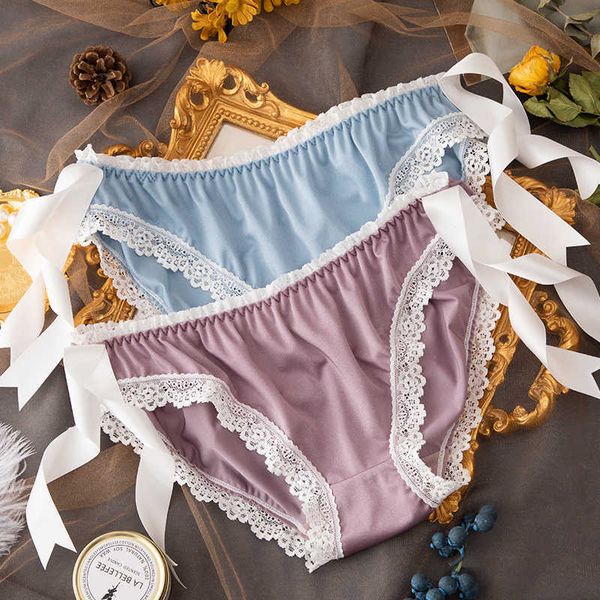 briefs panties ice silk underpants women's bandage plain ee low waist triangle false lace, comfortable and breathable, Black;white
briefs panties ice silk underpants women's bandage plain ee low waist triangle false lace, comfortable and breathable, Black;white