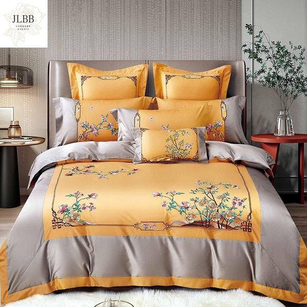 bedding sets luxury embroidery 1400tc egyptian cotton satin silky chinese style flowers set duvet cover bed sheet pillowcases 4pcs
bedding sets luxury embroidery 1400tc egyptian cotton satin silky chinese style flowers set duvet cover bed sheet pillowcases 4pcs