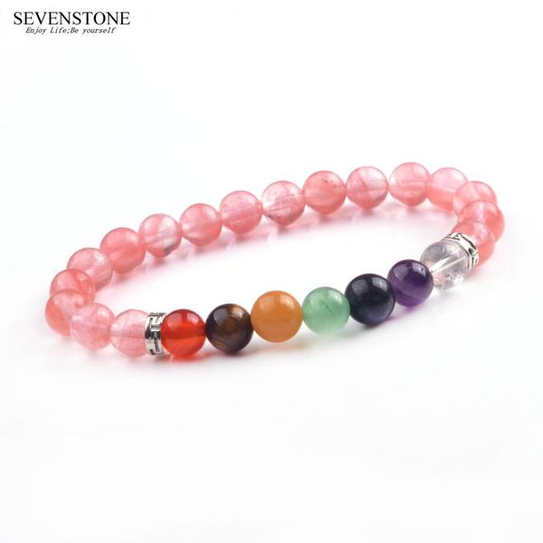 charm bracelets sevenstone 2021 7 chakra black reiki healing balance 8mm beads natural stone yoga for women jewelry wholesale gift, Golden;silver
charm bracelets sevenstone 2021 7 chakra black reiki healing balance 8mm beads natural stone yoga for women jewelry wholesale gift, Golden;silver
