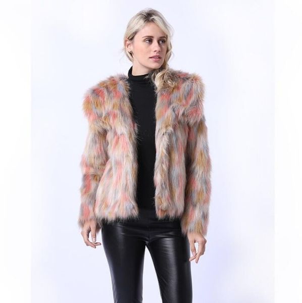 faux fur leather jacket womens camouflage lange mouwen bont leren jas jassen vrouwen winter thicken, Black
faux fur leather jacket womens camouflage lange mouwen bont leren jas jassen vrouwen winter thicken, Black
