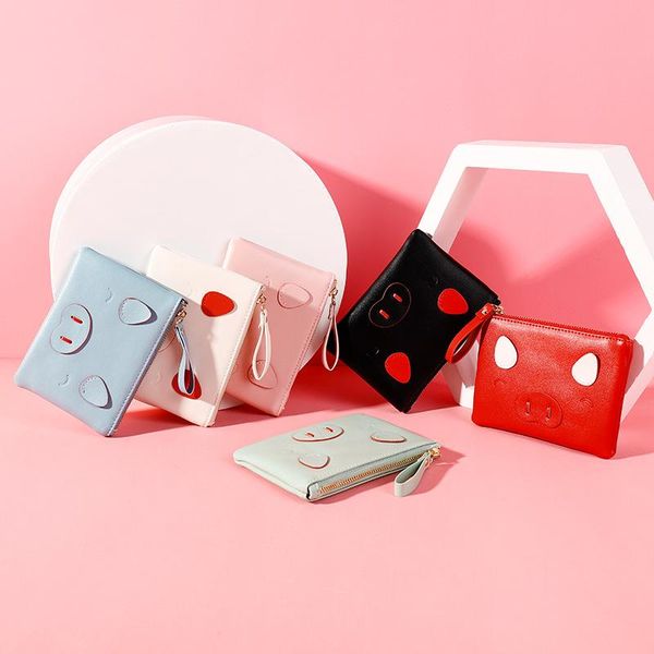 wallets 2021 cute pig designer wallet lady pu leather short pull coin purse female small card holder bag pink, Red;black
wallets 2021 cute pig designer wallet lady pu leather short pull coin purse female small card holder bag pink, Red;black