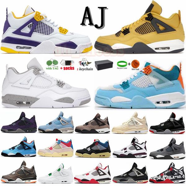 lakers jordan 4 basketball shoes jorden air retro jordon 4s jumpman sneakers guava ice lightning fire red white oreo off paris taupe haze aj
lakers jordan 4 basketball shoes jorden air retro jordon 4s jumpman sneakers guava ice lightning fire red white oreo off paris taupe haze aj