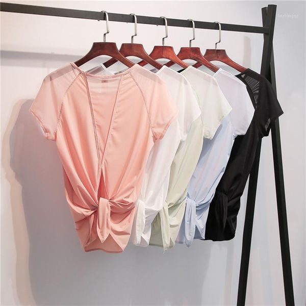 yoga outfit just a tie ultralight athletic running t-shirt women quick dry sport fitness workout gym tee short sleeved shirts
yoga outfit just a tie ultralight athletic running t-shirt women quick dry sport fitness workout gym tee short sleeved shirts