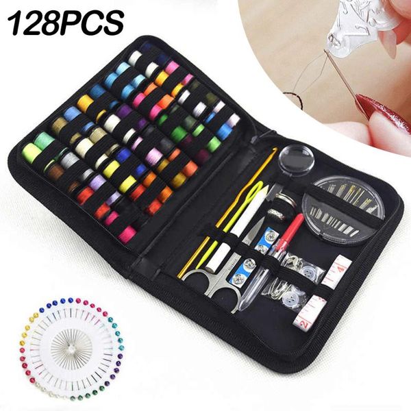 sewing notions & tools professional kits 128 pcs repair box set for hand quilting needle thread stitching embroidery accessories, Black
sewing notions & tools professional kits 128 pcs repair box set for hand quilting needle thread stitching embroidery accessories, Black