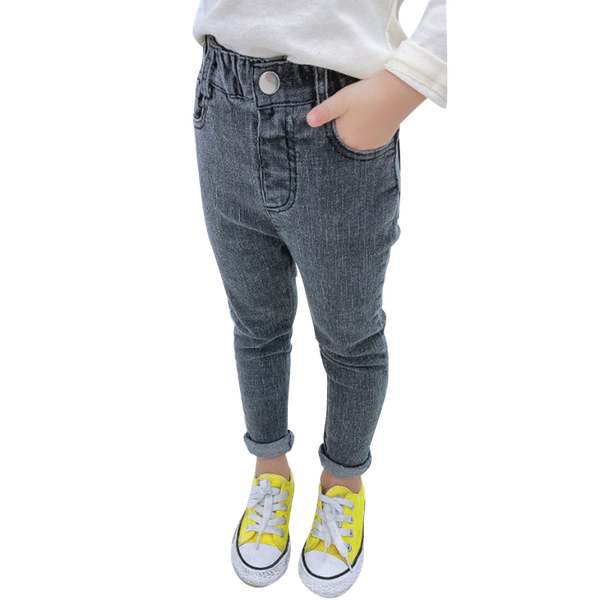 jeans for girl solid color kids spring autumn kid's toddler casual style children's clothes, Blue
jeans for girl solid color kids spring autumn kid's toddler casual style children's clothes, Blue