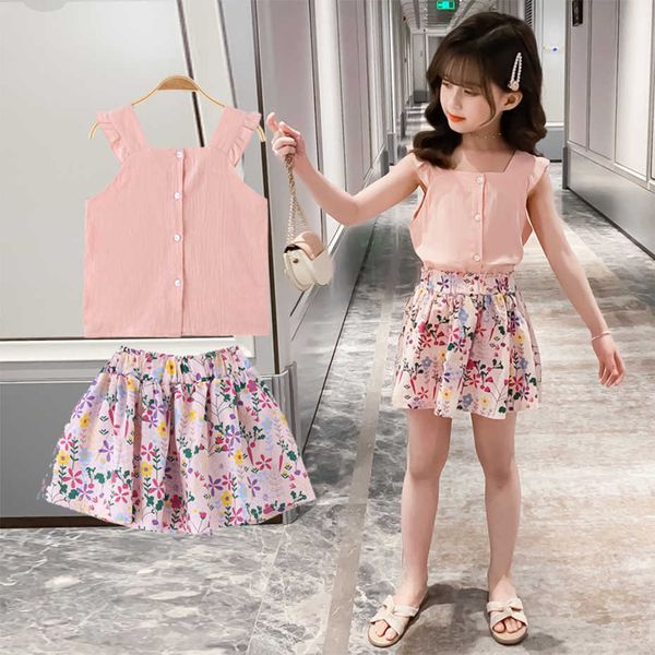 big girls clothes vest + floral skirt clothing for summer tracksuit casual style kids 6 8 10 12 14 210528, White
big girls clothes vest + floral skirt clothing for summer tracksuit casual style kids 6 8 10 12 14 210528, White