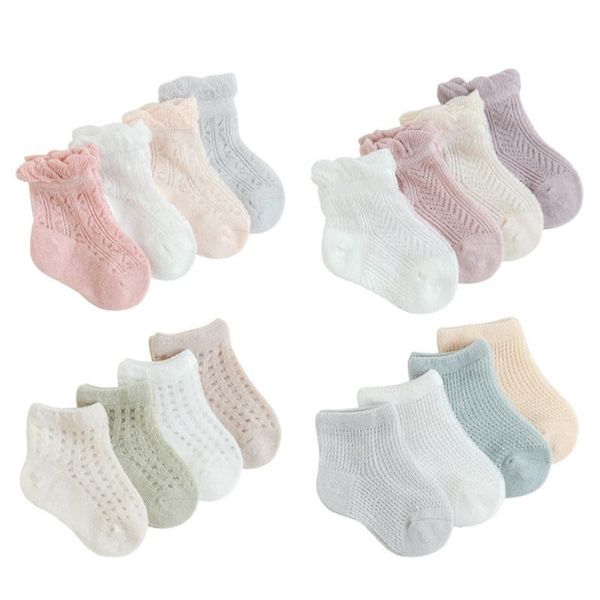 lawadka 4pairs/lot summer mesh thin kids socks for girls cotton solid princess children sock casual clothes accessories 2021, Pink;yellow
lawadka 4pairs/lot summer mesh thin kids socks for girls cotton solid princess children sock casual clothes accessories 2021, Pink;yellow
