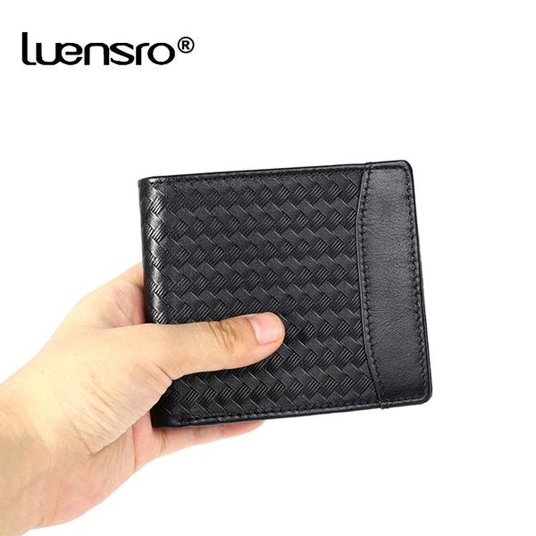 men wallets genuine leather short wallet card holder purse small male mini, Red;black
men wallets genuine leather short wallet card holder purse small male mini, Red;black