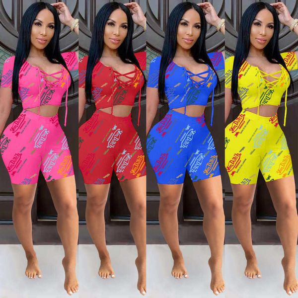 2022 summer women tracksuits two pieces shorts set outfits letter printed cross cut short pants jogger suits plus size, Gray
2022 summer women tracksuits two pieces shorts set outfits letter printed cross cut short pants jogger suits plus size, Gray
