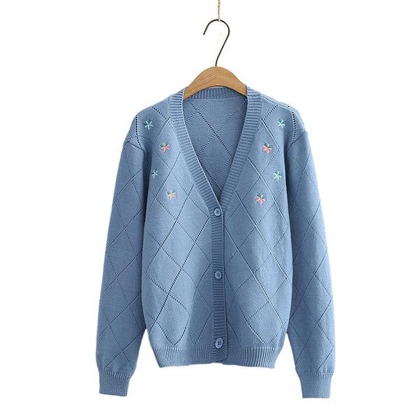women's knits & tees floral embroidery chic single-breasted knittd women cardigan 2021 winter warm coat korean style female v-neck soft, White
women's knits & tees floral embroidery chic single-breasted knittd women cardigan 2021 winter warm coat korean style female v-neck soft, White