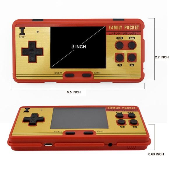 portable game players handheld built in 638 console 8 bit retro video for gift support av out put
portable game players handheld built in 638 console 8 bit retro video for gift support av out put