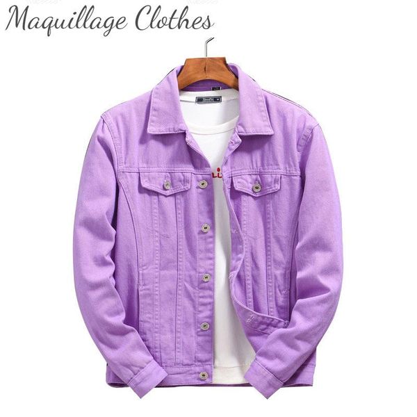 men fashion casual denim jackets coats spring loose style jeans male solid color men's, Black;brown
men fashion casual denim jackets coats spring loose style jeans male solid color men's, Black;brown