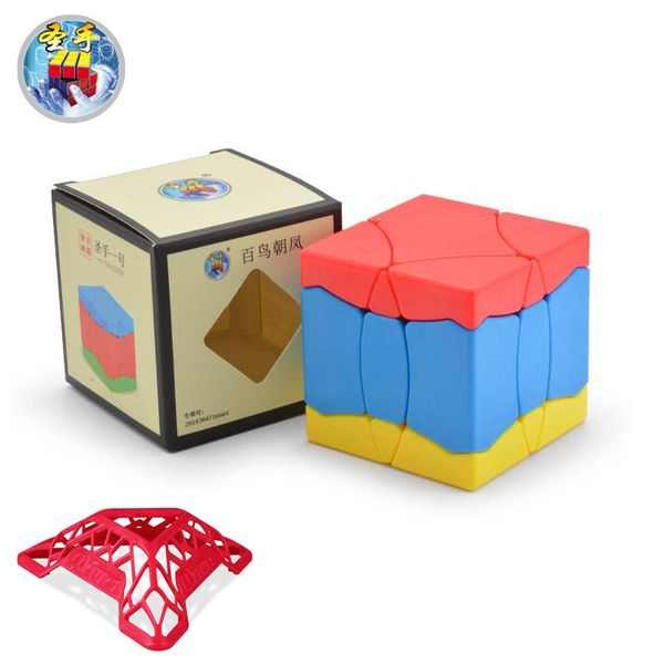 shengshou hundred birds phoenix shaped colorful cube 3x3x3 puzzle sengso bainiaochaofeng 3x3 speed educational toy for kid
shengshou hundred birds phoenix shaped colorful cube 3x3x3 puzzle sengso bainiaochaofeng 3x3 speed educational toy for kid
