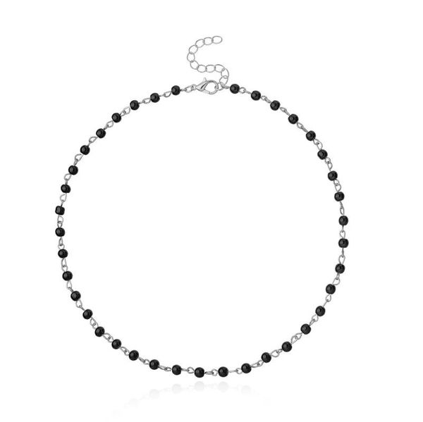 chokers budrovky fashion black white beads choker necklace for women 2021 trendy gold silver color clavicle chain female jewelry, Golden;silver
chokers budrovky fashion black white beads choker necklace for women 2021 trendy gold silver color clavicle chain female jewelry, Golden;silver
