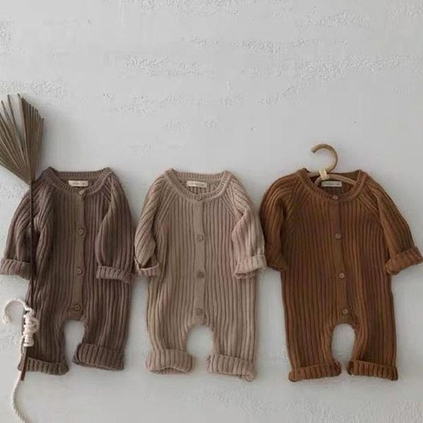 pullover autumn born cotton long sleeve baby jumpsuit clothes toddler sweaters infant boys girls romper playsuit overalls, Blue
pullover autumn born cotton long sleeve baby jumpsuit clothes toddler sweaters infant boys girls romper playsuit overalls, Blue